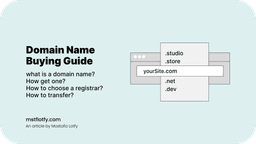 Domain Name Buying Guide 2022 article image