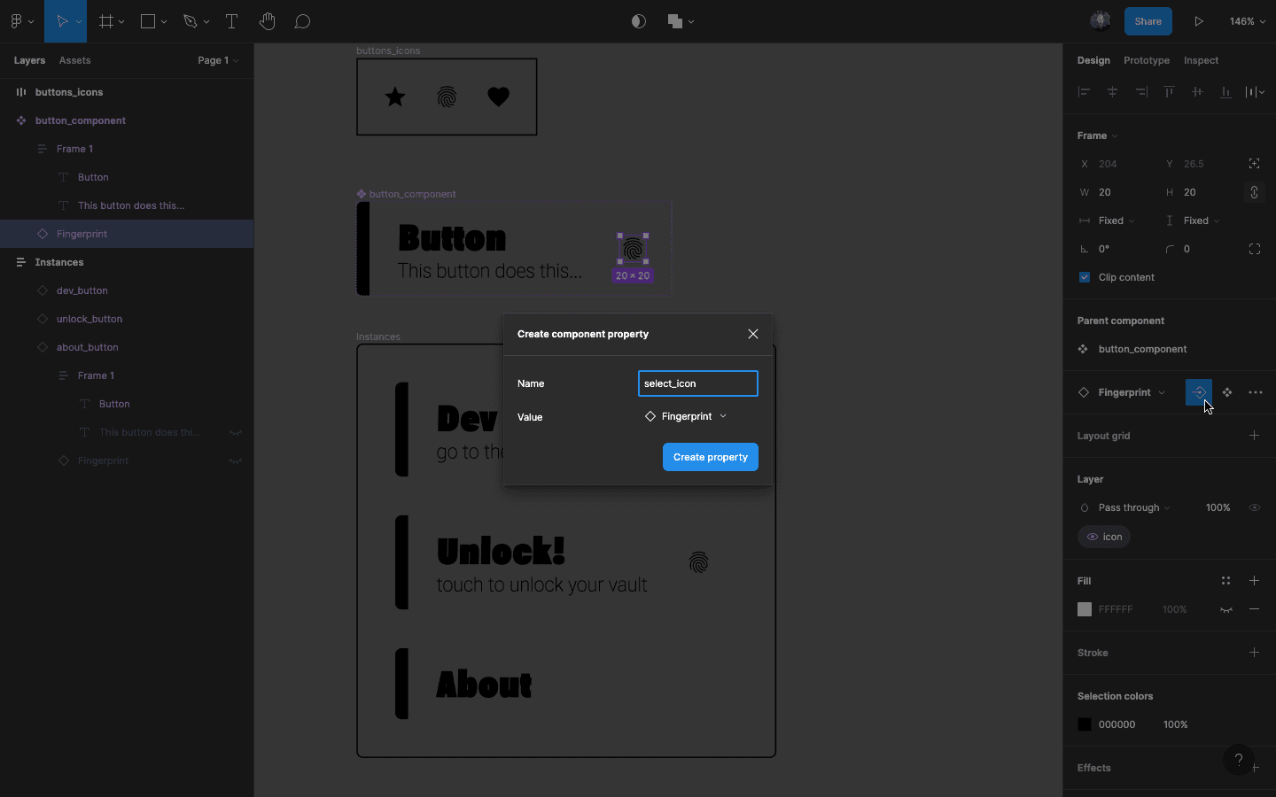 Apply an instance swap property